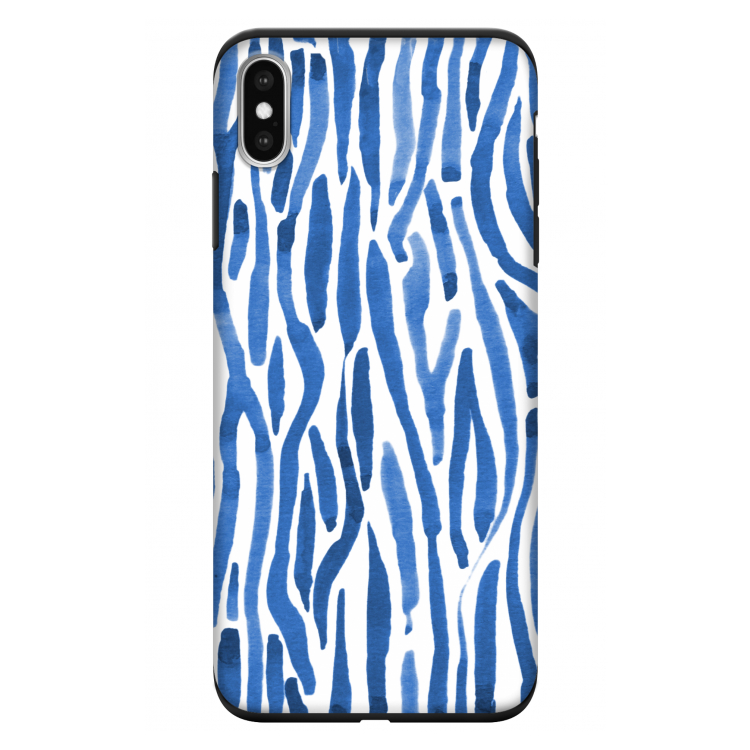 Blauwe nerven: iPhone XS Max Tough Case