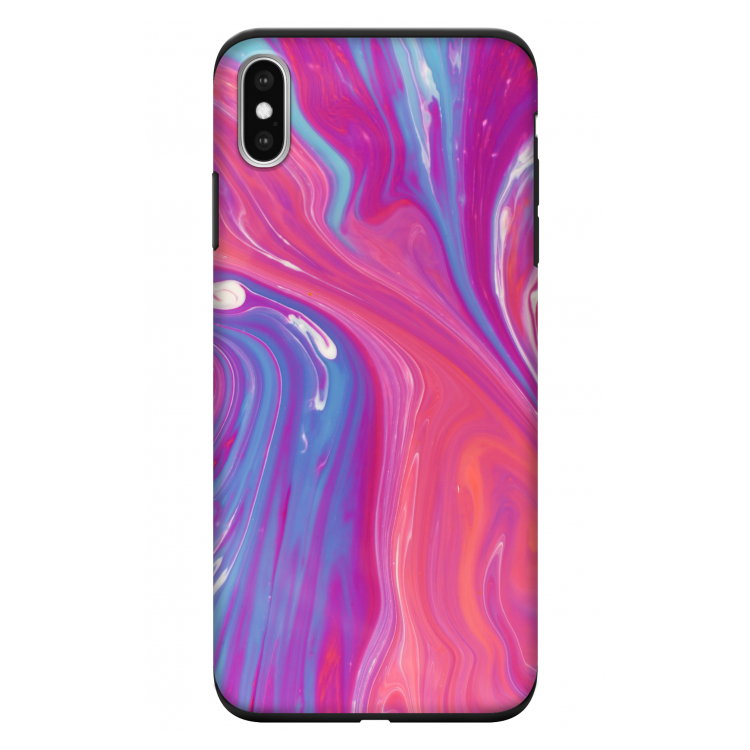 Paarse stroom: iPhone XS Max Tough Case