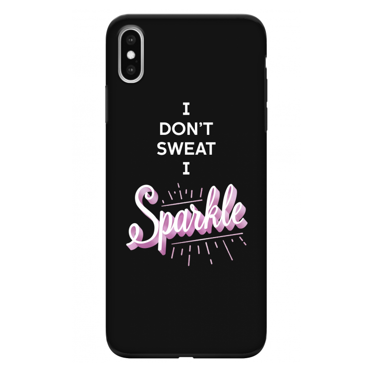 Sparkle quote: iPhone XS Max Tough Case