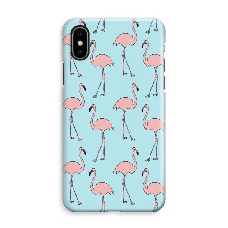 Anything Flamingoes: iPhone XS Max Volledig Geprint Hoesje