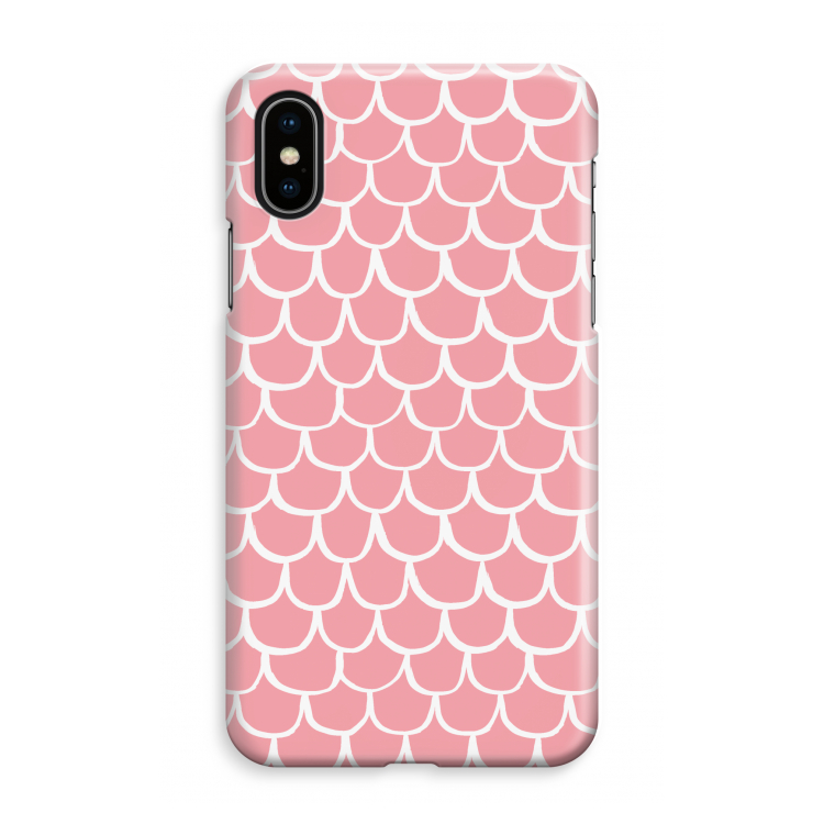Dakpannetjes: iPhone XS Max Volledig Geprint Hoesje