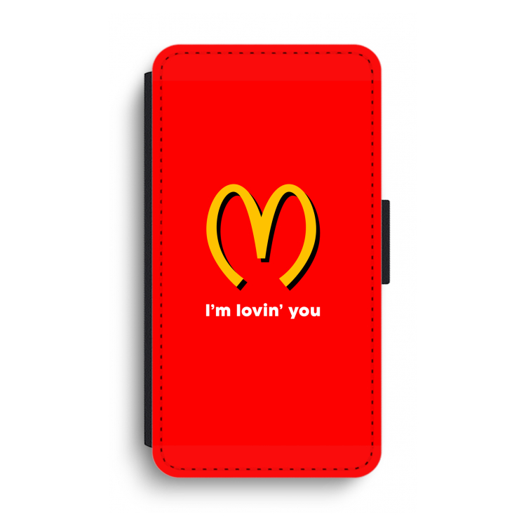 I'm lovin' you: iPhone XS Max Flip Hoesje