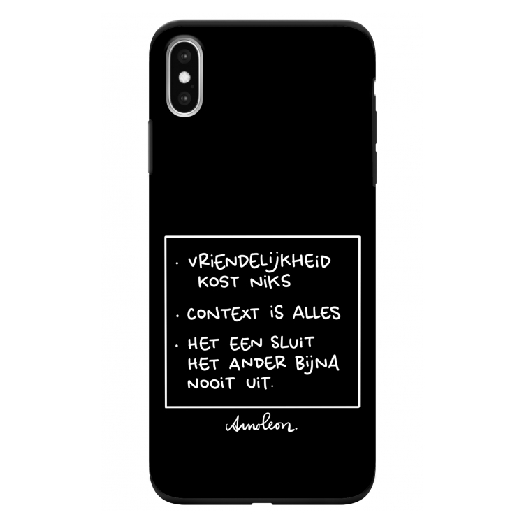 Mijn Motto's: iPhone XS Max Tough Case