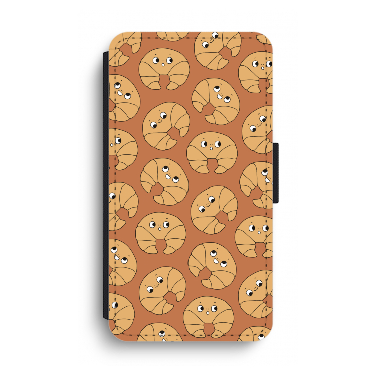 Croissant: iPhone XS Max Flip Hoesje