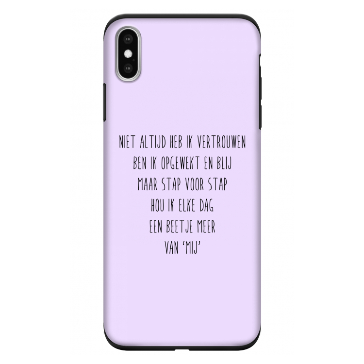 Zelfvertrouwen: iPhone XS Max Tough Case