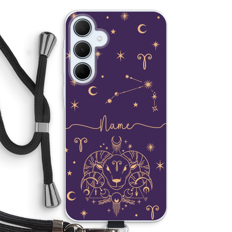 CaseCompany Transparentwithrope_stars_samsunga