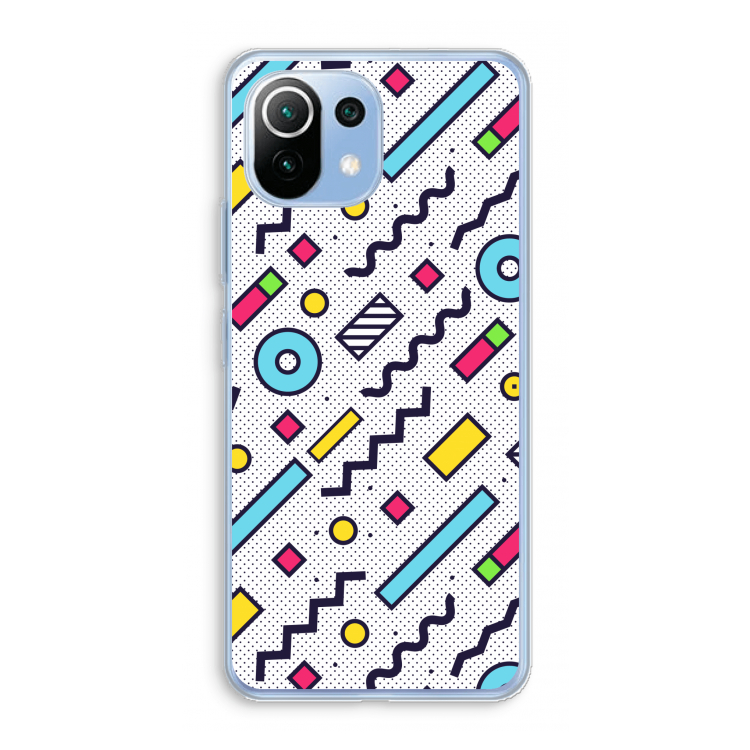 8-bit N°8: Xiaomi Mi 11 Lite Transparant Hoesje