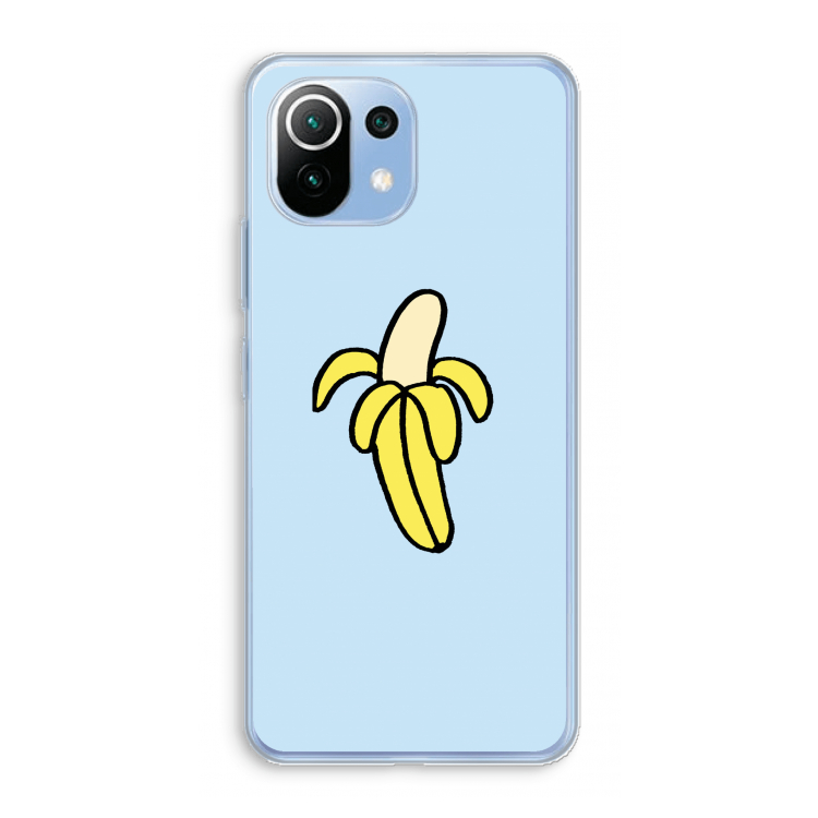 Banana: Xiaomi Mi 11 Lite Transparant Hoesje
