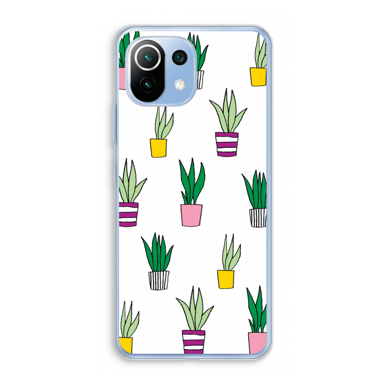 Sanseveria: Xiaomi Mi 11 Lite Transparant Hoesje