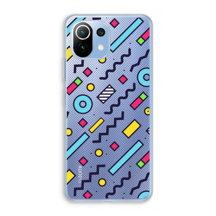 8-bit N°8: Xiaomi Mi 11 Lite Transparant Hoesje