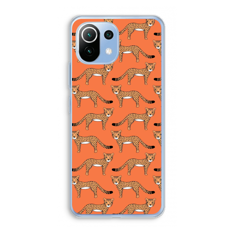 Cheetah: Xiaomi Mi 11 Lite Transparant Hoesje