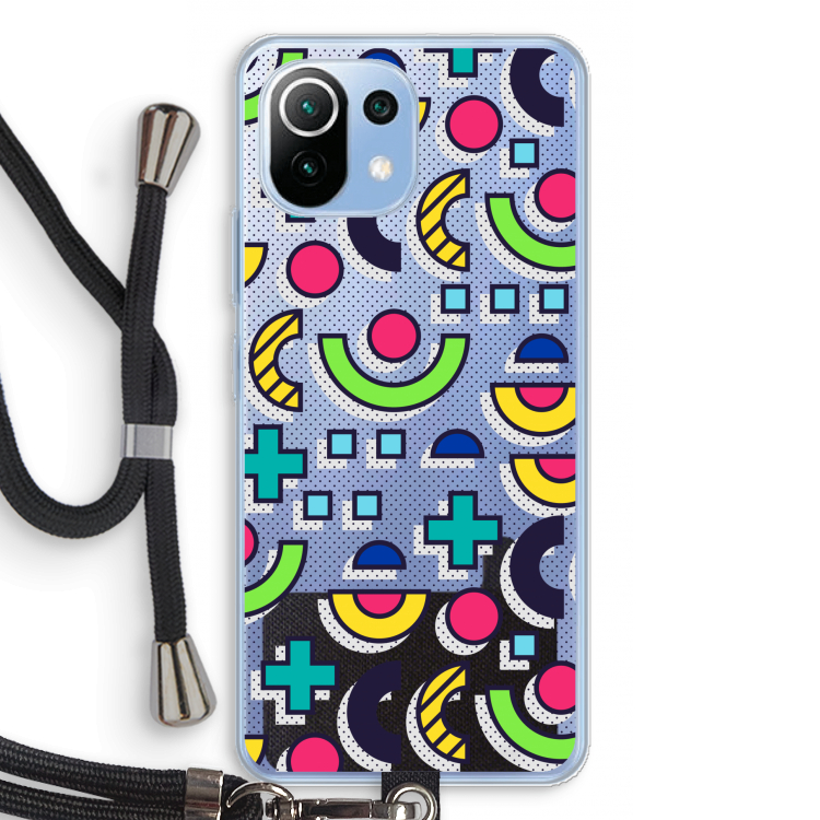 8-bit N°6: Xiaomi Mi 11 Lite Transparant Hoesje met koord