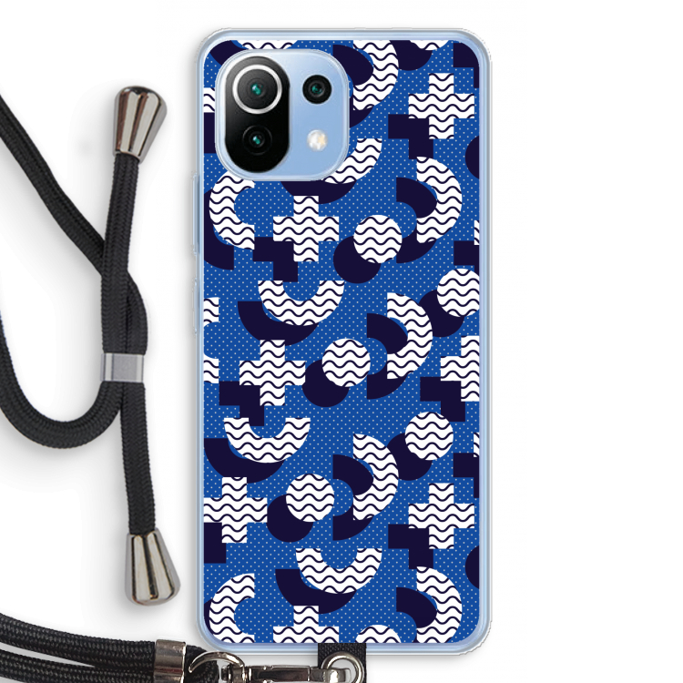 8-bit N°5: Xiaomi Mi 11 Lite Transparant Hoesje met koord