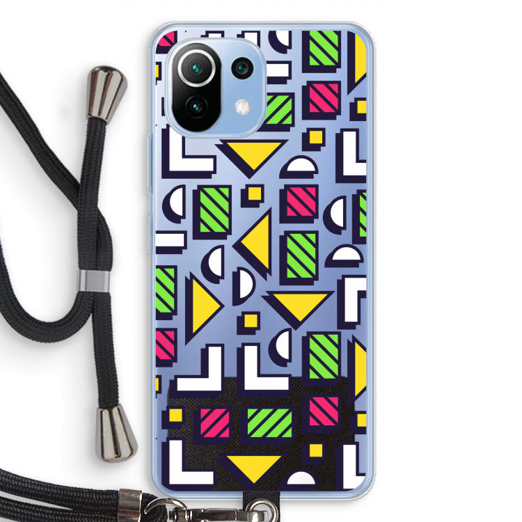 8-bit N°4: Xiaomi Mi 11 Lite Transparant Hoesje met koord