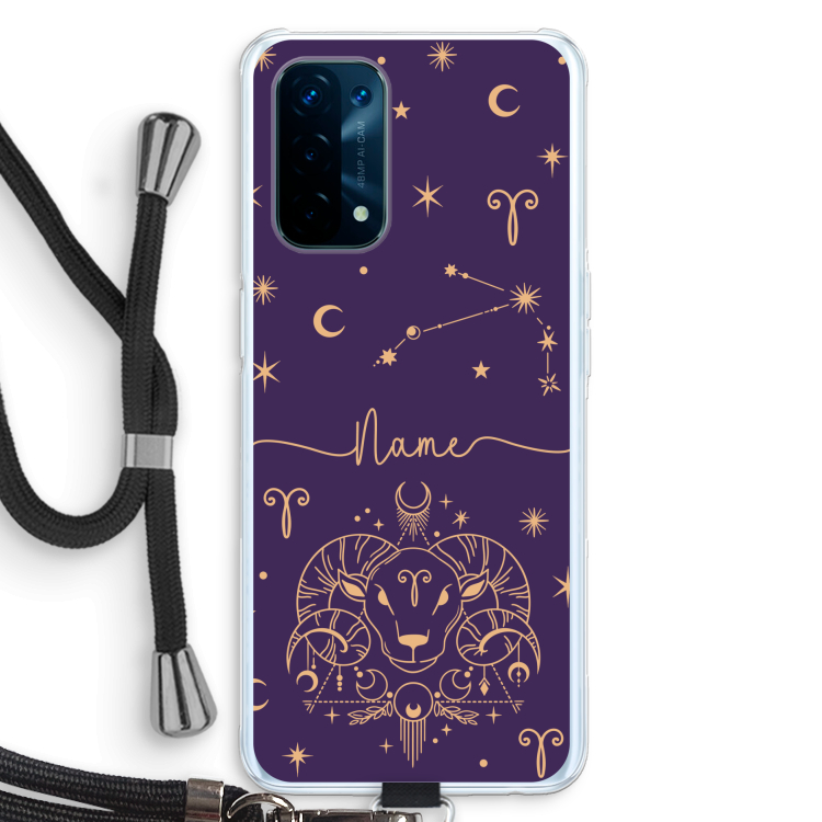 CaseCompany Transparentwithrope_stars_oppo