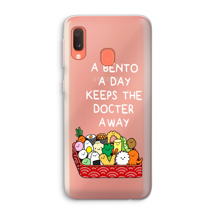 Bento a day: Samsung Galaxy A20e Transparant Hoesje