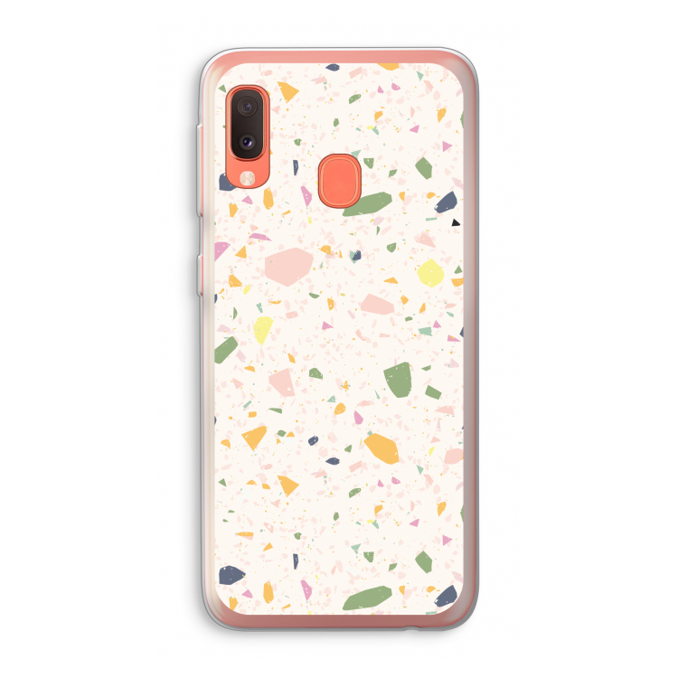 Terrazzo N°21: Samsung Galaxy A20e Transparant Hoesje