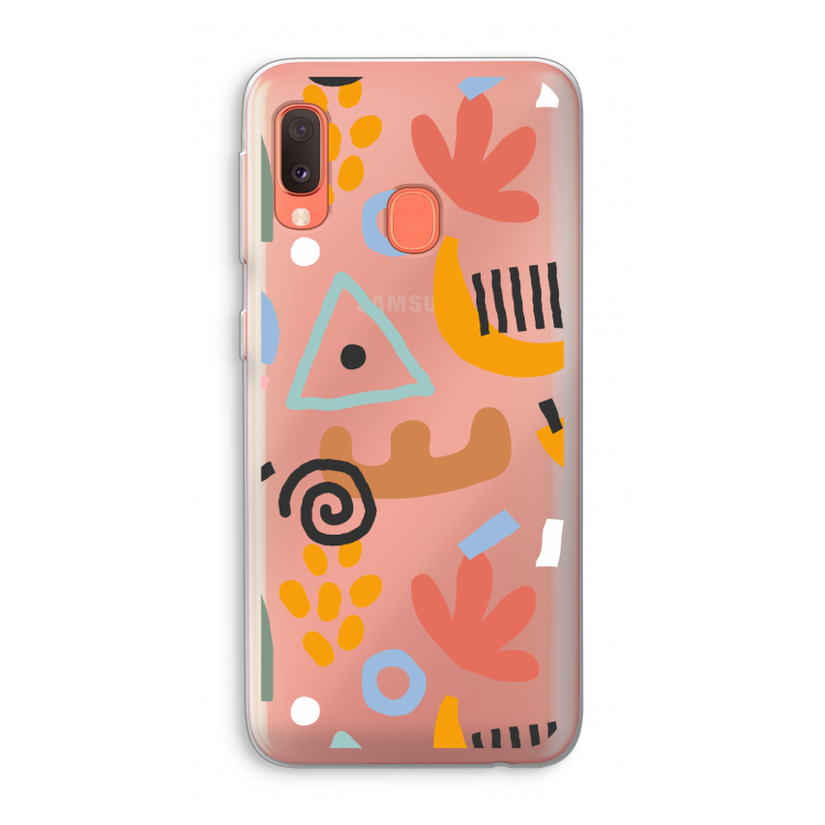 Abstract: Samsung Galaxy A20e Transparant Hoesje