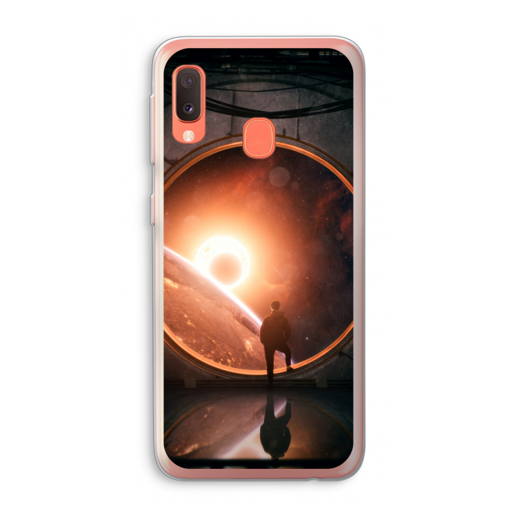 Ephemeral: Samsung Galaxy A20e Transparant Hoesje