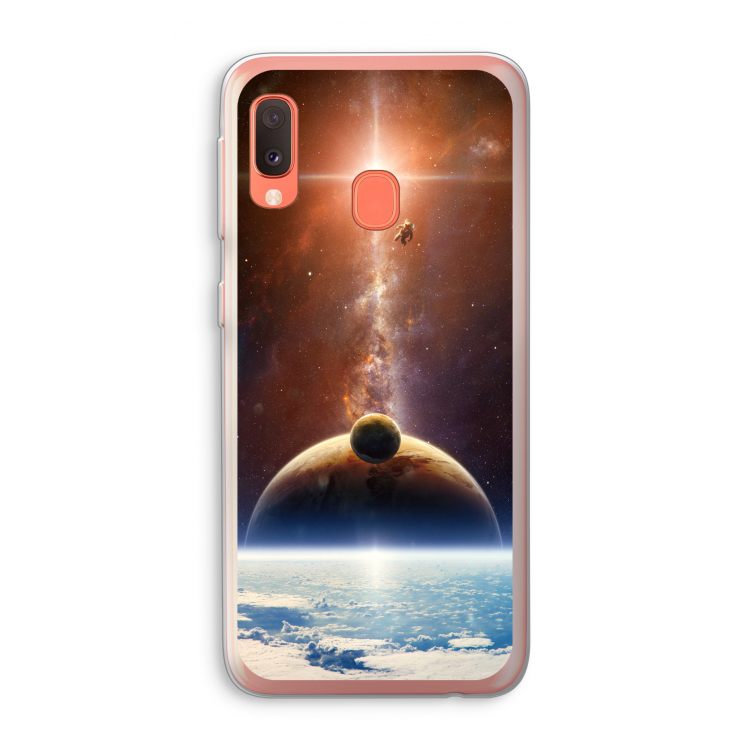 Omicron 2019: Samsung Galaxy A20e Transparant Hoesje