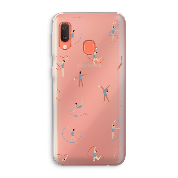 Dancing #3: Samsung Galaxy A20e Transparant Hoesje