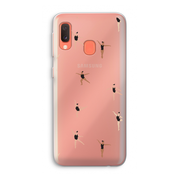Dancing #1: Samsung Galaxy A20e Transparant Hoesje