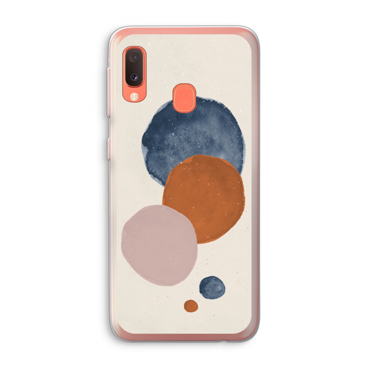 Geo #4: Samsung Galaxy A20e Transparant Hoesje
