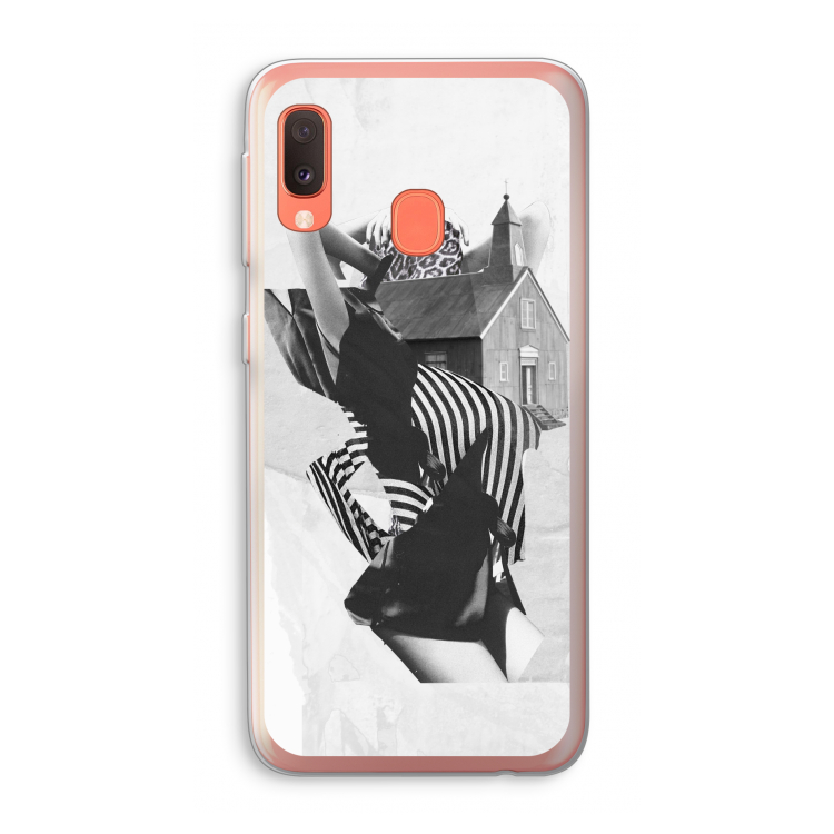 House: Samsung Galaxy A20e Transparant Hoesje