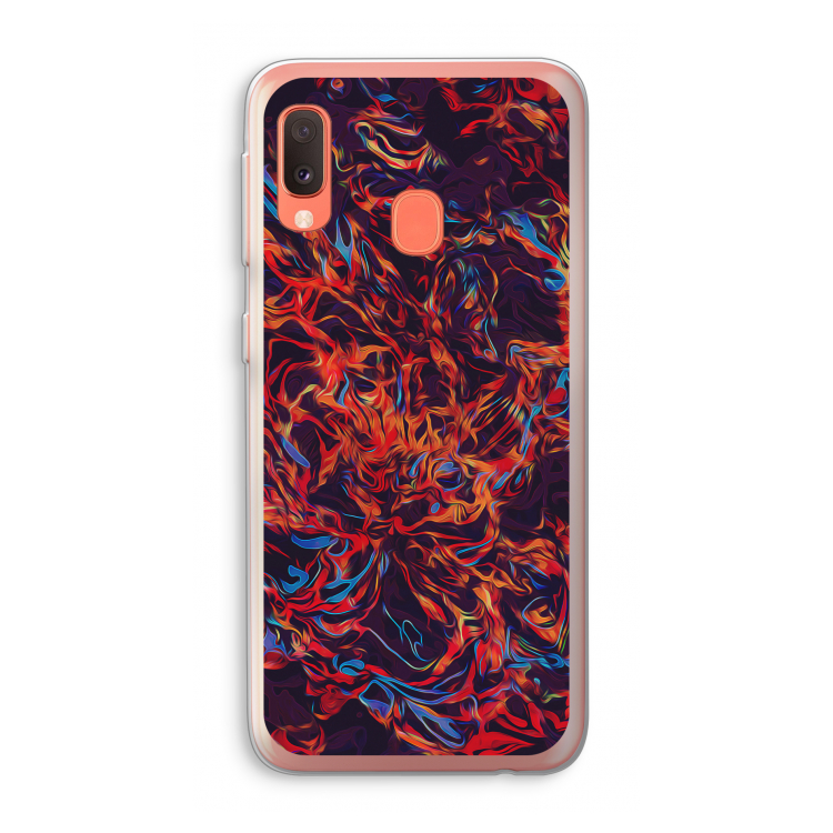 Lucifer: Samsung Galaxy A20e Transparant Hoesje