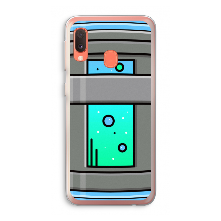 Chug Bottle: Samsung Galaxy A20e Transparant Hoesje