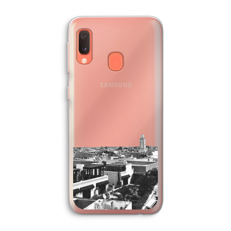 Marrakech Skyline : Samsung Galaxy A20e Transparant Hoesje