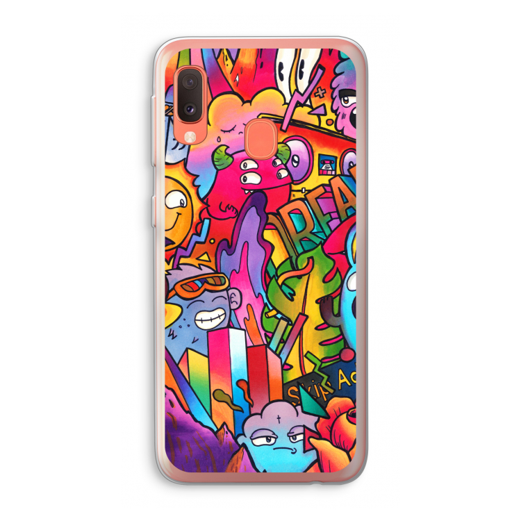 Dreams: Samsung Galaxy A20e Transparant Hoesje