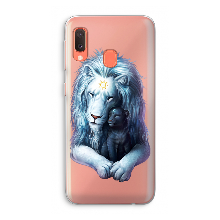 Child Of Light: Samsung Galaxy A20e Transparant Hoesje