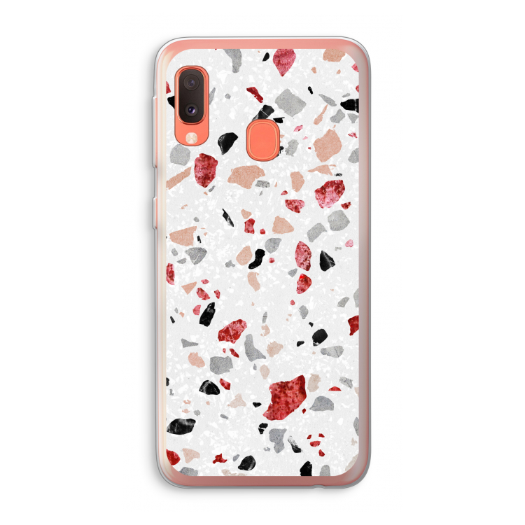 Terrazzo N°12: Samsung Galaxy A20e Transparant Hoesje
