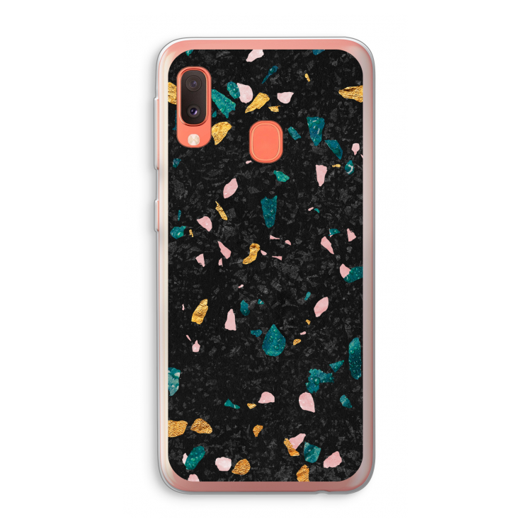 Terrazzo N°10: Samsung Galaxy A20e Transparant Hoesje
