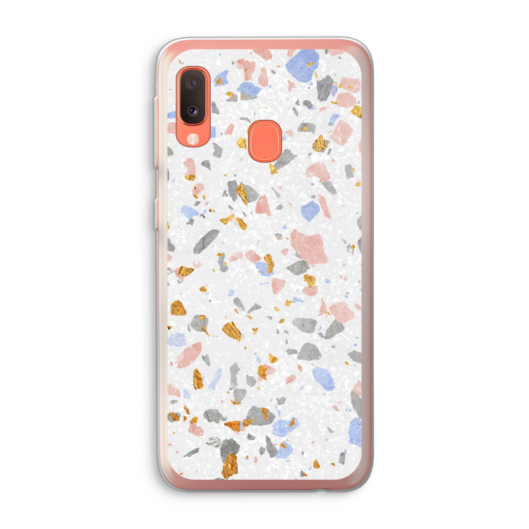Terrazzo N°8: Samsung Galaxy A20e Transparant Hoesje