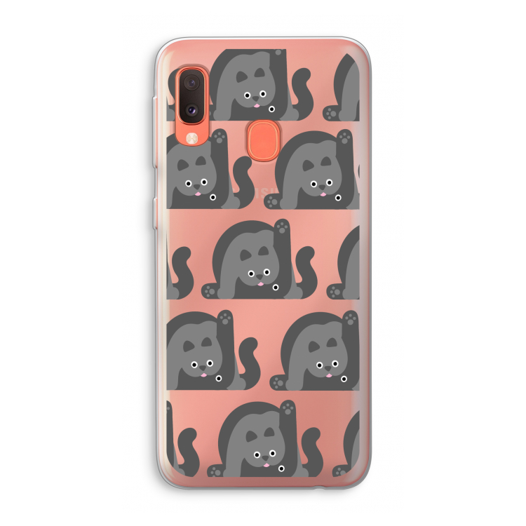 Cats: Samsung Galaxy A20e Transparant Hoesje