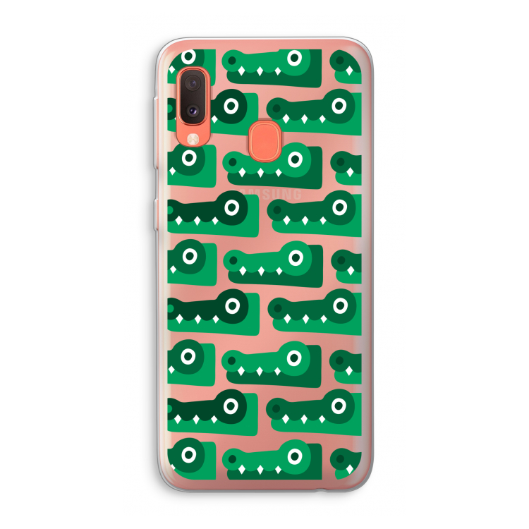 Crocs: Samsung Galaxy A20e Transparant Hoesje