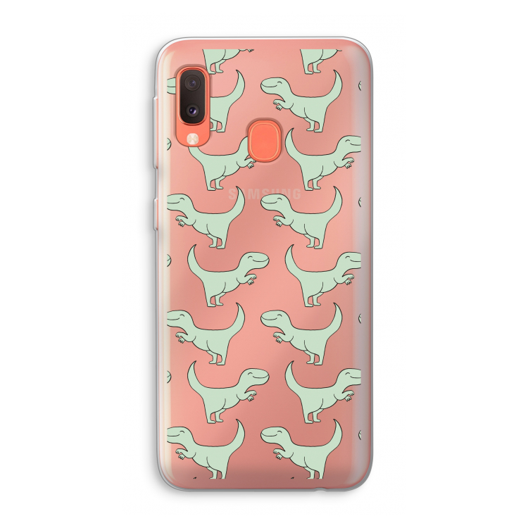 Dinos: Samsung Galaxy A20e Transparant Hoesje