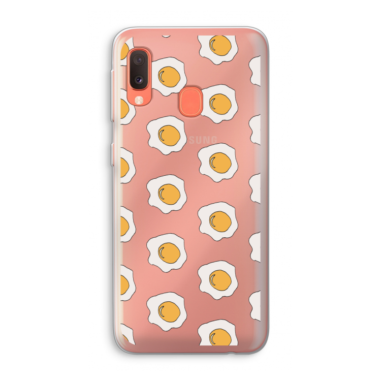 Bacon to my eggs #1: Samsung Galaxy A20e Transparant Hoesje