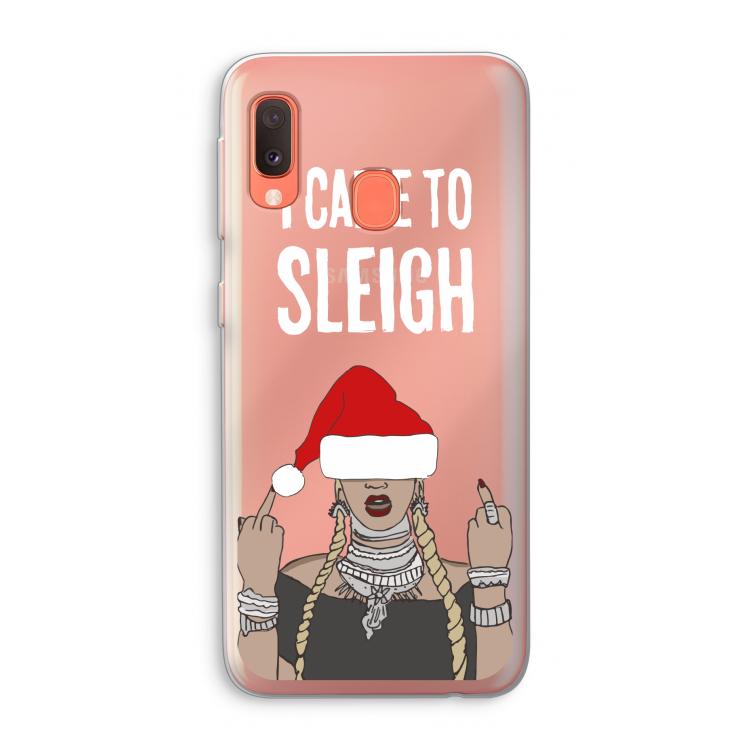 Came To Sleigh: Samsung Galaxy A20e Transparant Hoesje