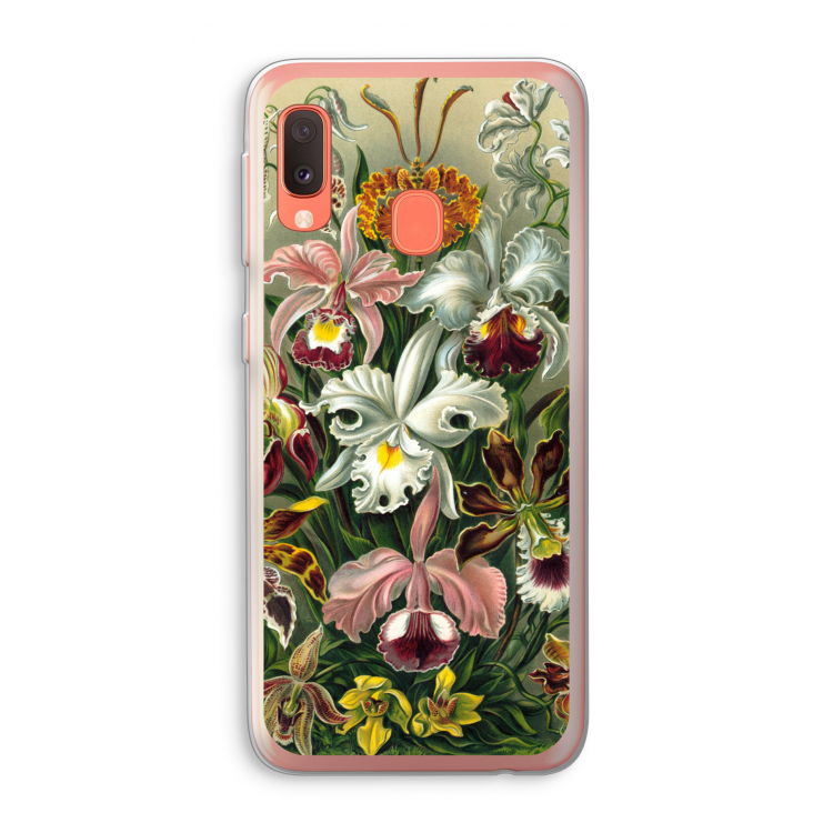 Haeckel Orchidae: Samsung Galaxy A20e Transparant Hoesje