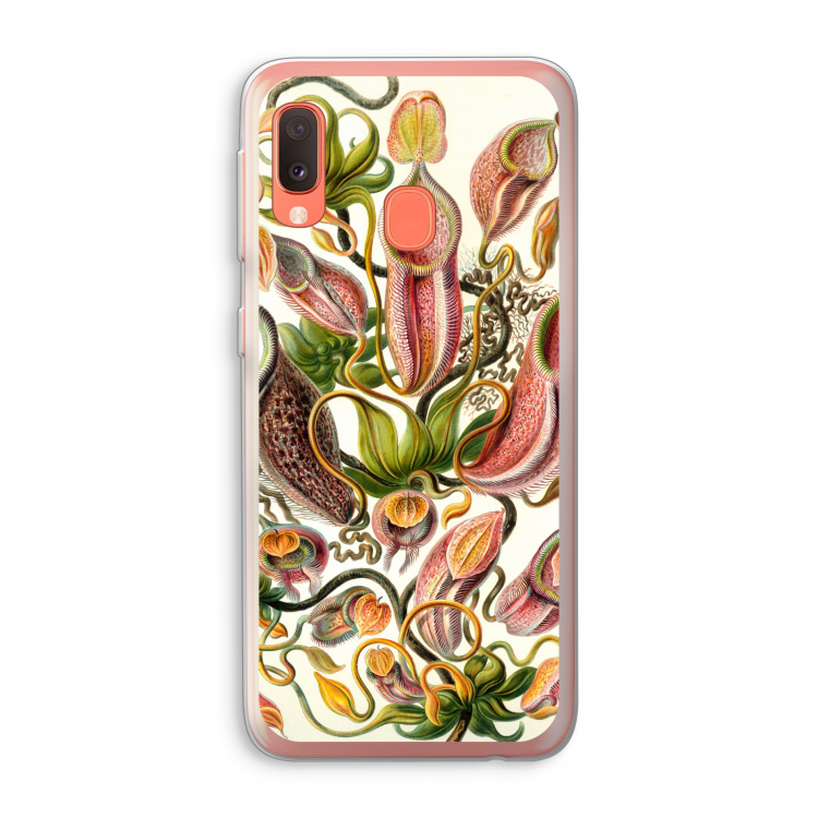 Haeckel Nepenthaceae: Samsung Galaxy A20e Transparant Hoesje