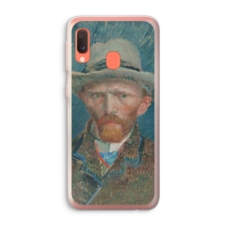 Van Gogh: Samsung Galaxy A20e Transparant Hoesje