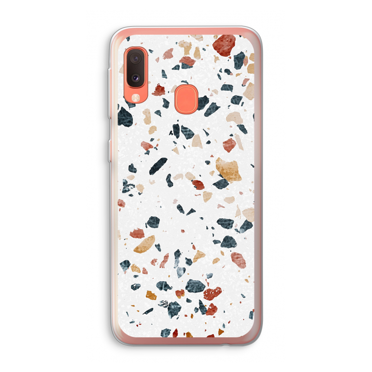 Terrazzo N°4: Samsung Galaxy A20e Transparant Hoesje