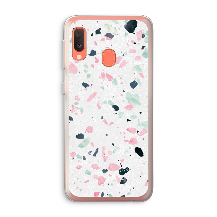 Terrazzo N°3: Samsung Galaxy A20e Transparant Hoesje