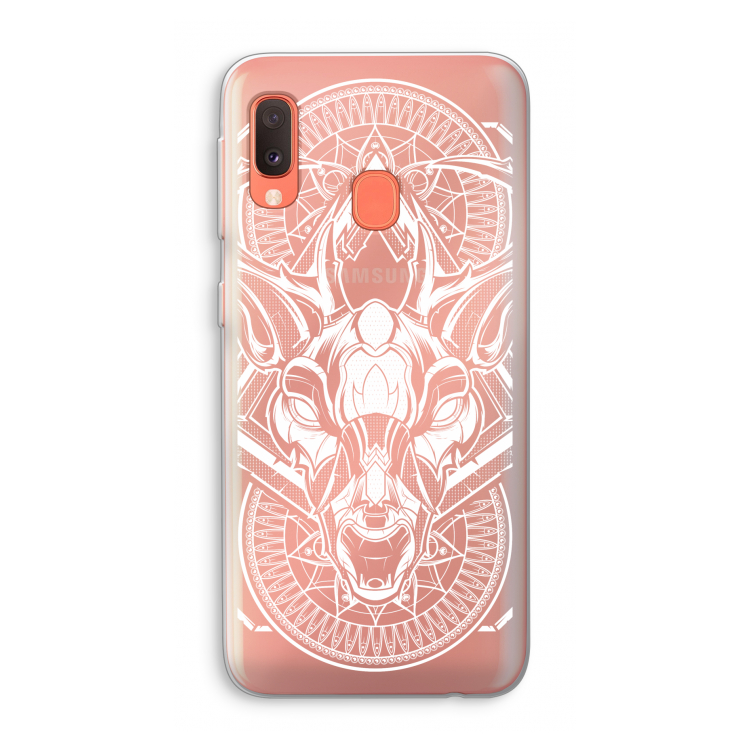 Oh Deer: Samsung Galaxy A20e Transparant Hoesje