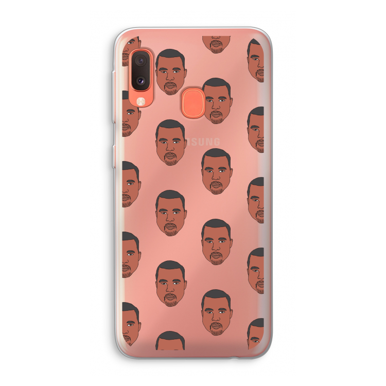 Kanye Call Me?: Samsung Galaxy A20e Transparant Hoesje