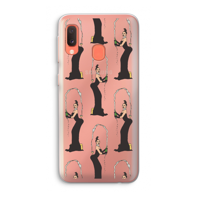 Pop Some Kim: Samsung Galaxy A20e Transparant Hoesje
