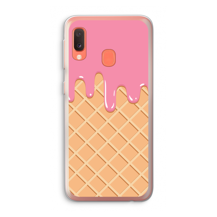 Ice cream: Samsung Galaxy A20e Transparant Hoesje